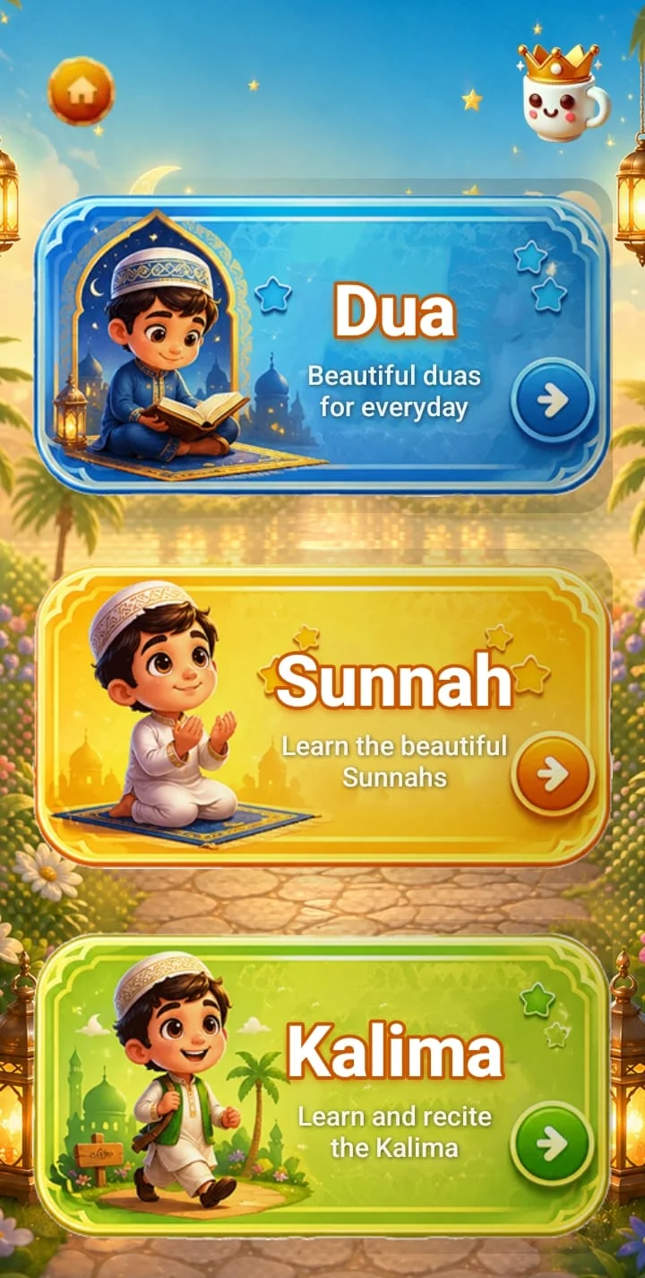 Salah prayer learning app for kids